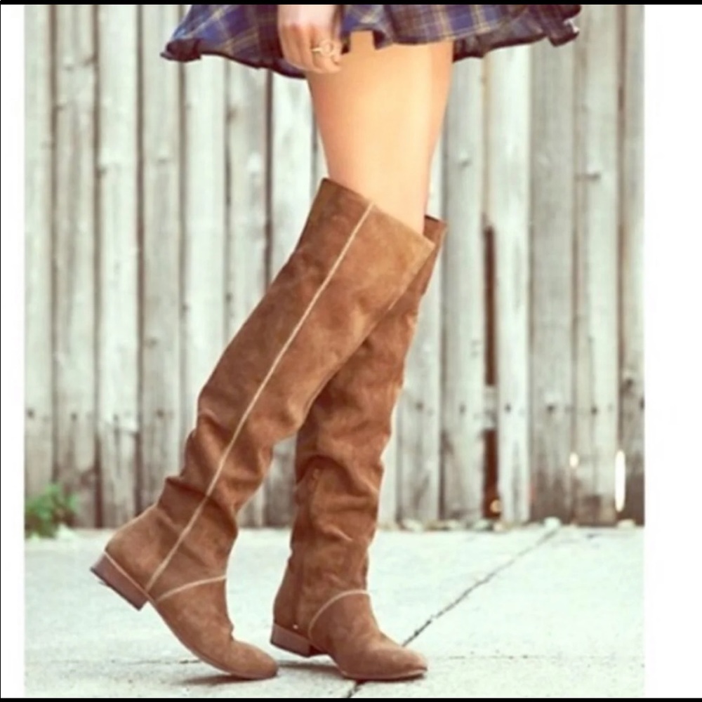 Free People over the knee boots